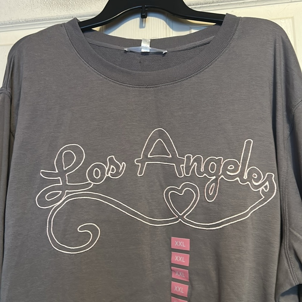 Seven7 Sweatshirt Size XXL Gray Athleisure Casual - Picture 2 of 7